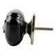 Solid Black Square Ceramic Cabinet Knob Online